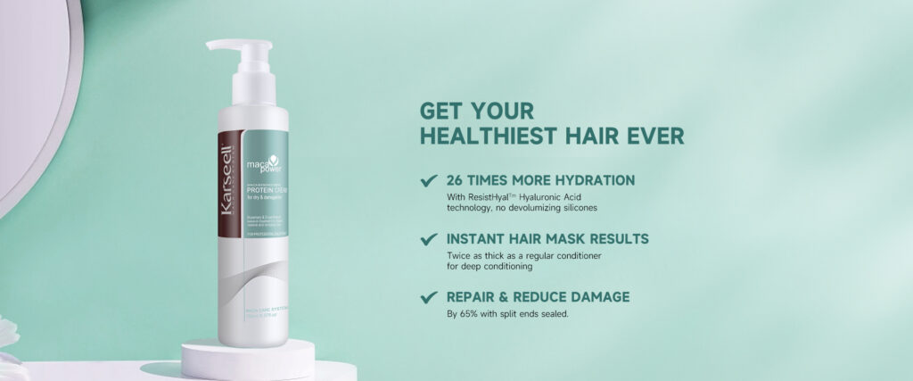 Condicionador sem enxágue Karseell Repair Protein Cream
