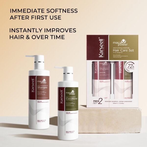 Karseell Collagen Hair Treatment Repair Conditioning, Shampoo and Conditioner Set (7)