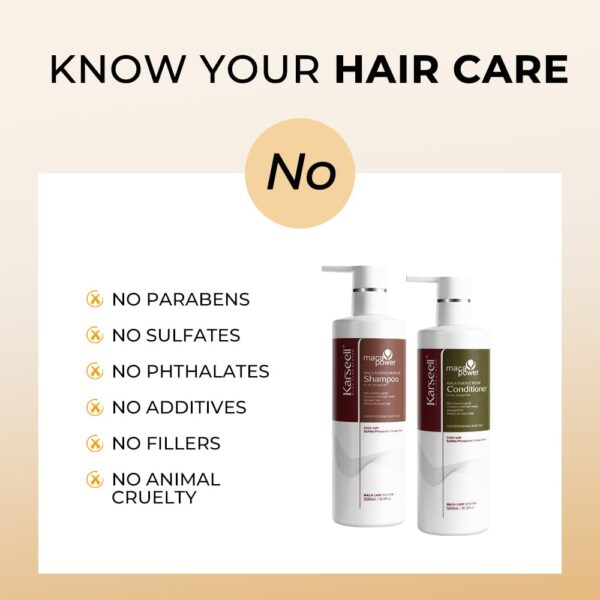 Karseell Collagen Hair Treatment Repair Conditioning, Shampoo and Conditioner Set (7)
