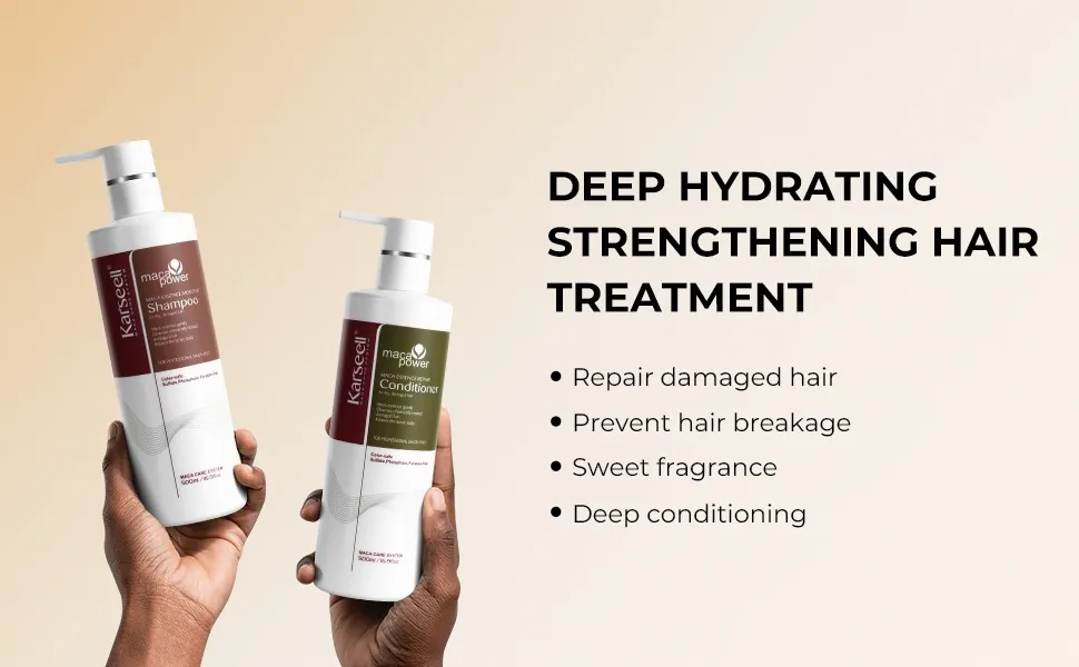 Karseell Collagen Hair Treatment Repair Conditioning, Shampoo and Conditioner Set