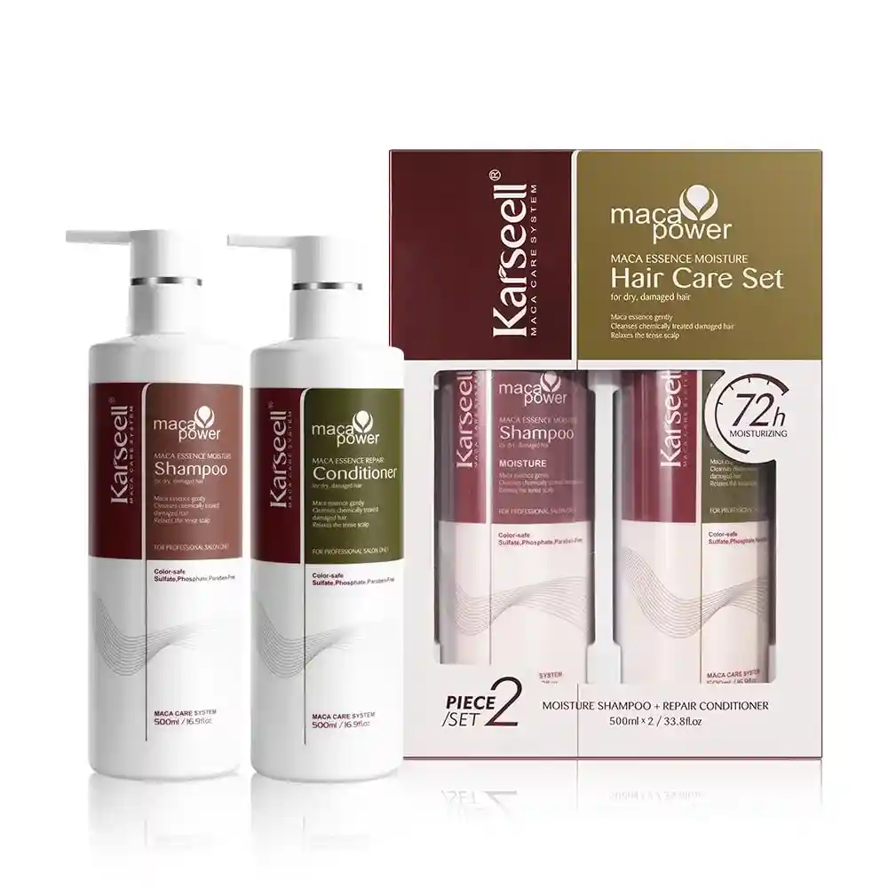 Karseell Collagen Hair Treatment Repair Conditioning, Shampoo and Conditioner Set
