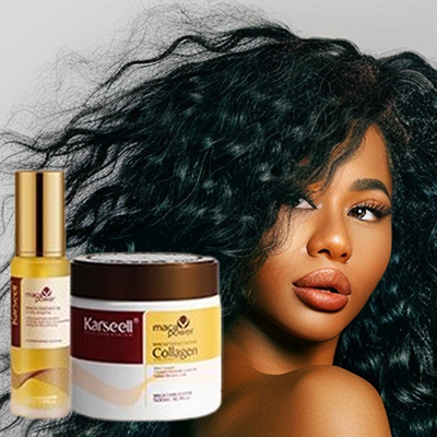 karseell collagen hair mask+hair oil