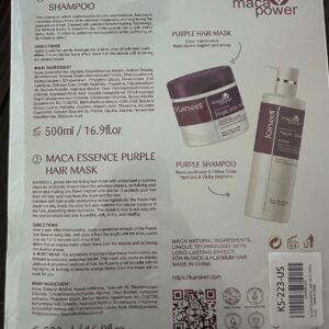 Karseell Purple Hair Mask + Purple Shampoo Set
