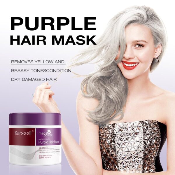 Karseell Purple Hair Mask + Purple Shampoo