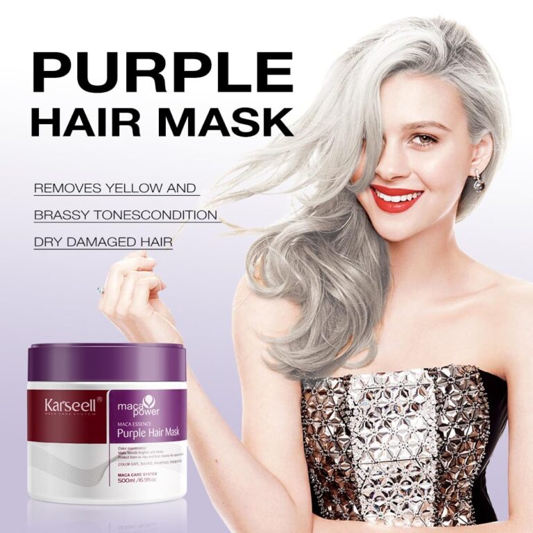 Karseell Purple Hair Mask + Purple Shampoo