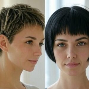 short hairstyle