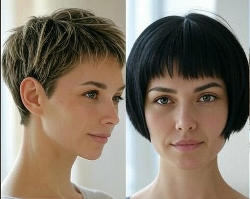 short hairstyle