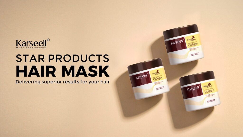 karseell banner -karseell collagen hair mask