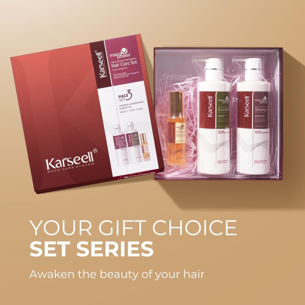Hair Oil Shampoo and Conditioner for Dry Damaged Hair