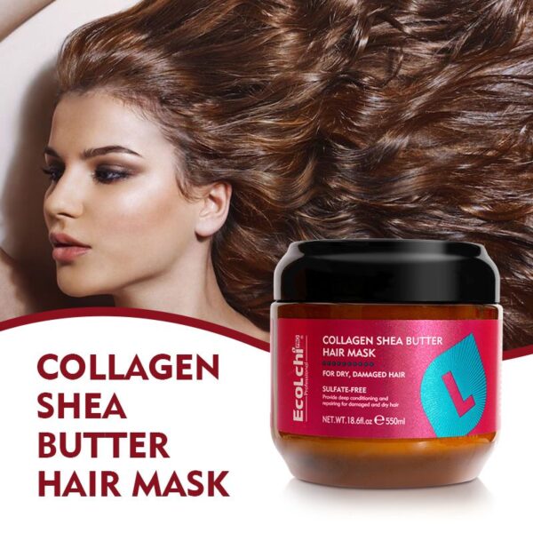 Ecolchi Hair Treatment Collagen Repair Mask – Deep Nourishing & Smoothing Formula