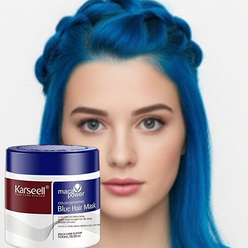 Revive Your Bleached Blonde: How Karseell’s Blue Mask Delivers Bold Color & Nourishment