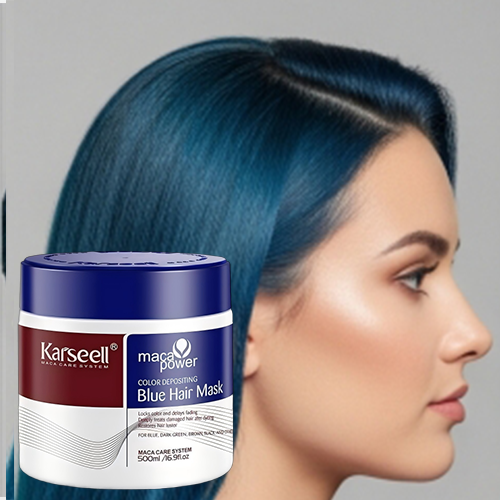 Your Fast Lane to Blue: Karseell Mask Deposits Color While You Relax