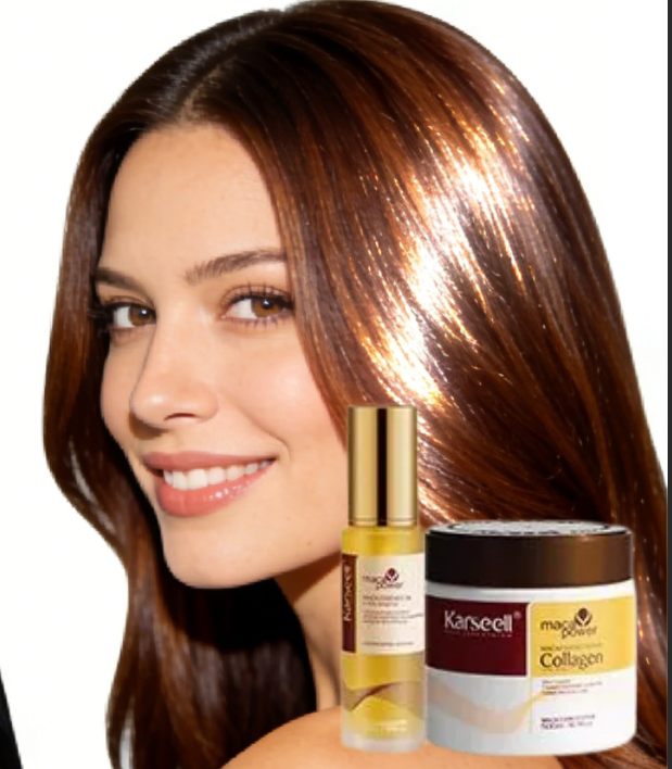 Say Goodbye to Frizz with Karseell Hair Mask & Argan Oil | Smooth Frizzy Hair
