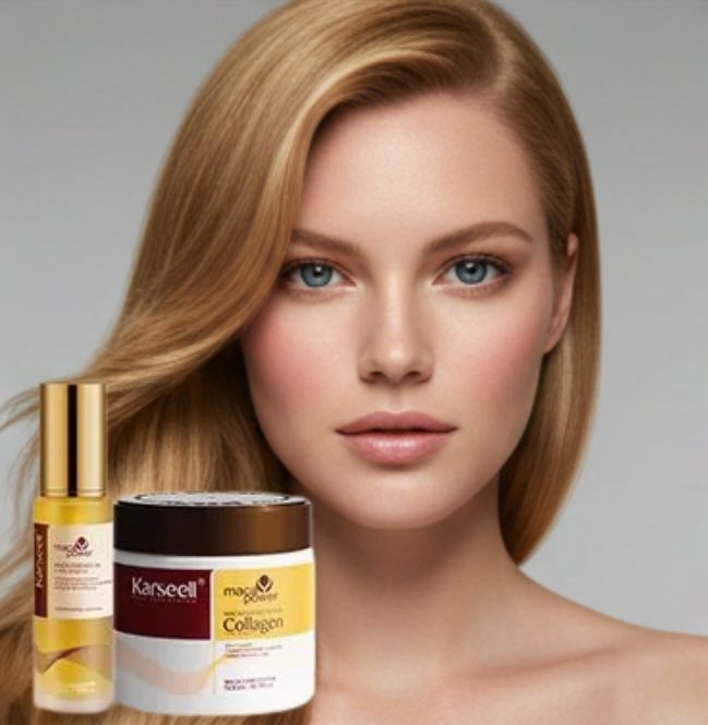 Is Your Hair Dry? Try Karseell Collagen Mask and Argan Oil for Intense Hydration