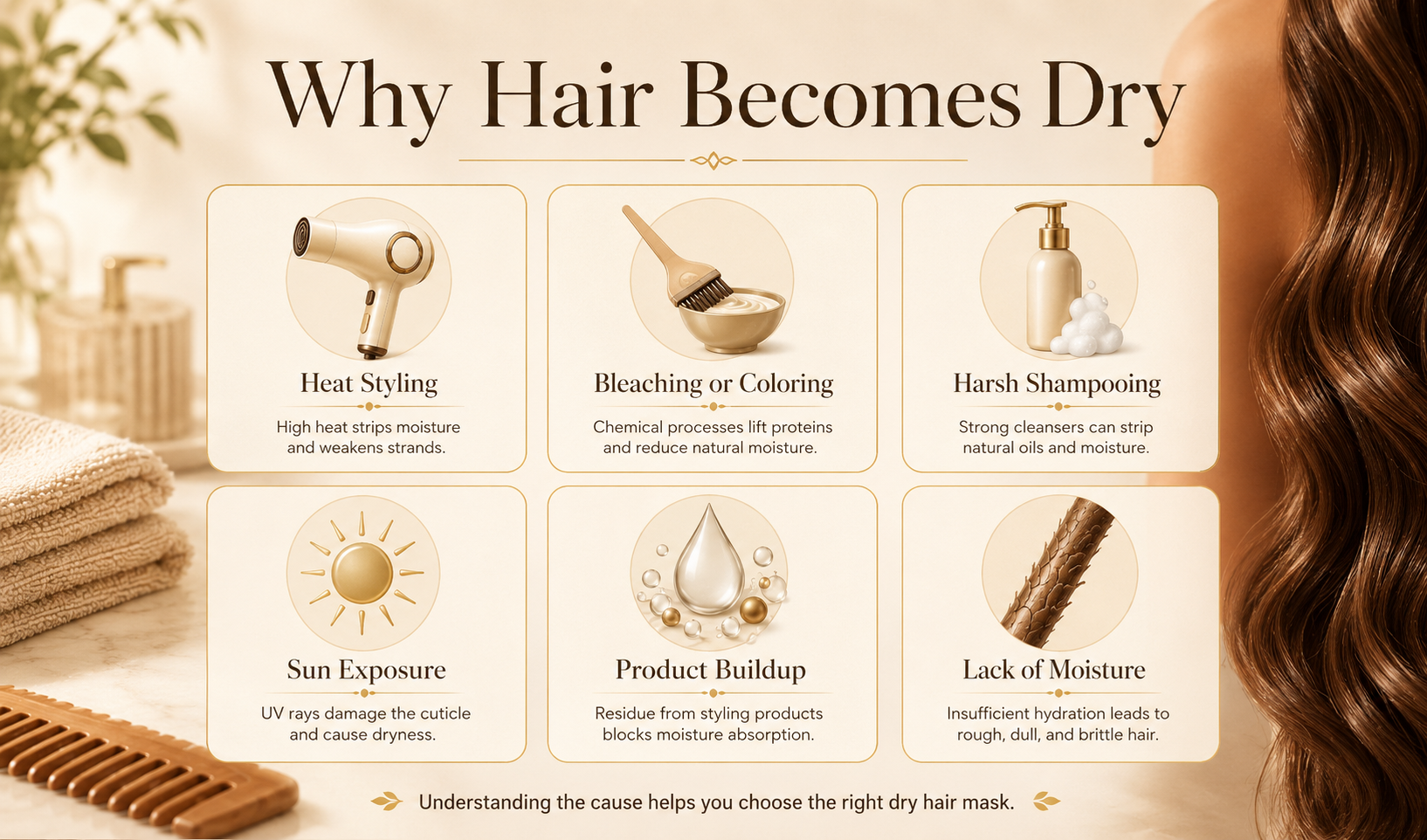 Why Hair Becomes Dry