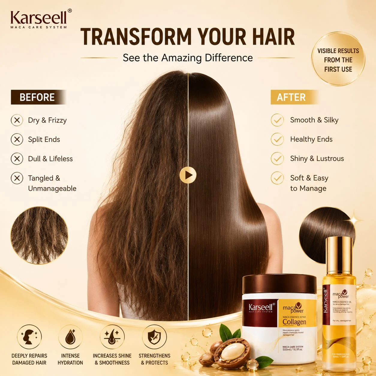 Collagen Hair Mask: What It Does and Who Should Use It - Ingredient and Texture Detail